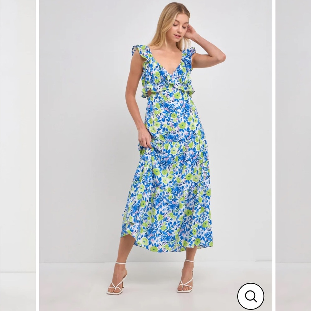 Endless Rose Ruffled Maxi Dress
